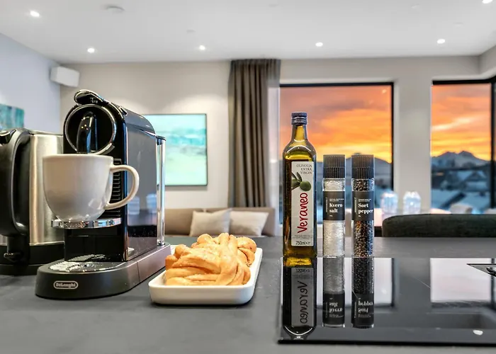 Grand Luxury Penthouse L Stunning View L Balcony Apartamento Tromsø